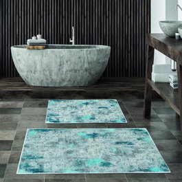 Mijölnir Juego de alfombrillas de baño Kt495 Multicolor